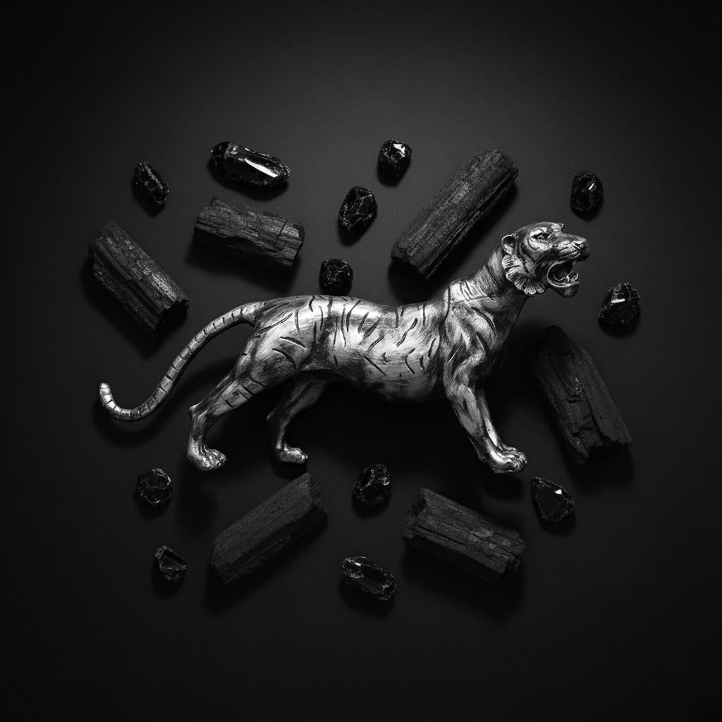 Antique Silver Figure of Fierce Command