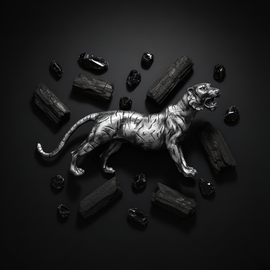 Antique Silver Figure of Fierce Command