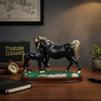 Royal Companionship Statue - Onyx Gold Collection