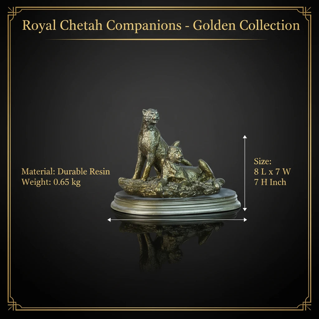 Royal Cheetah Companions - Golden Collection