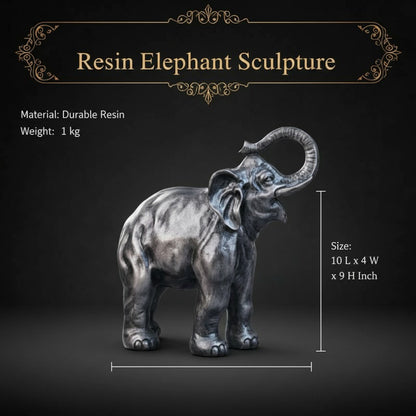 Resin Elephant Sculpture