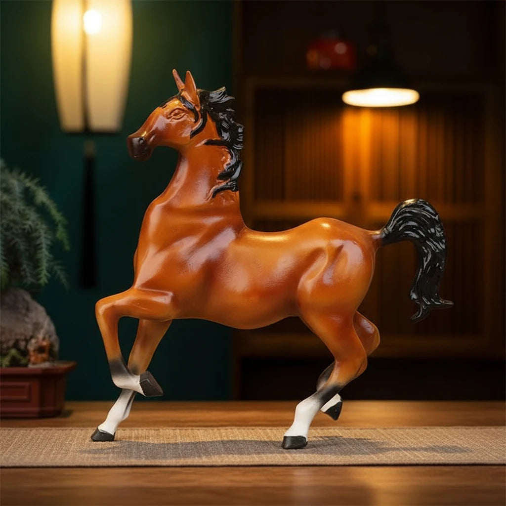 Royal Stallion of the Steppe - Brown