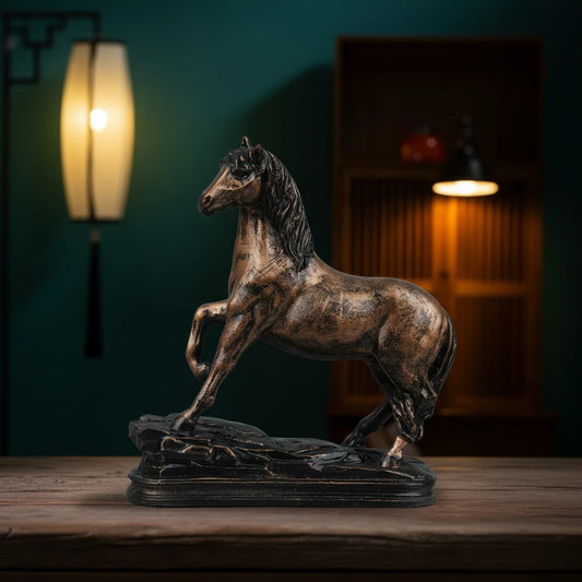 Royal Arabian Stallion - Antique Copper