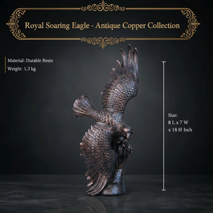 Royal Soaring Eagle - Antique Copper Collection