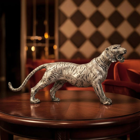 Antique Silver Figure of Fierce Command