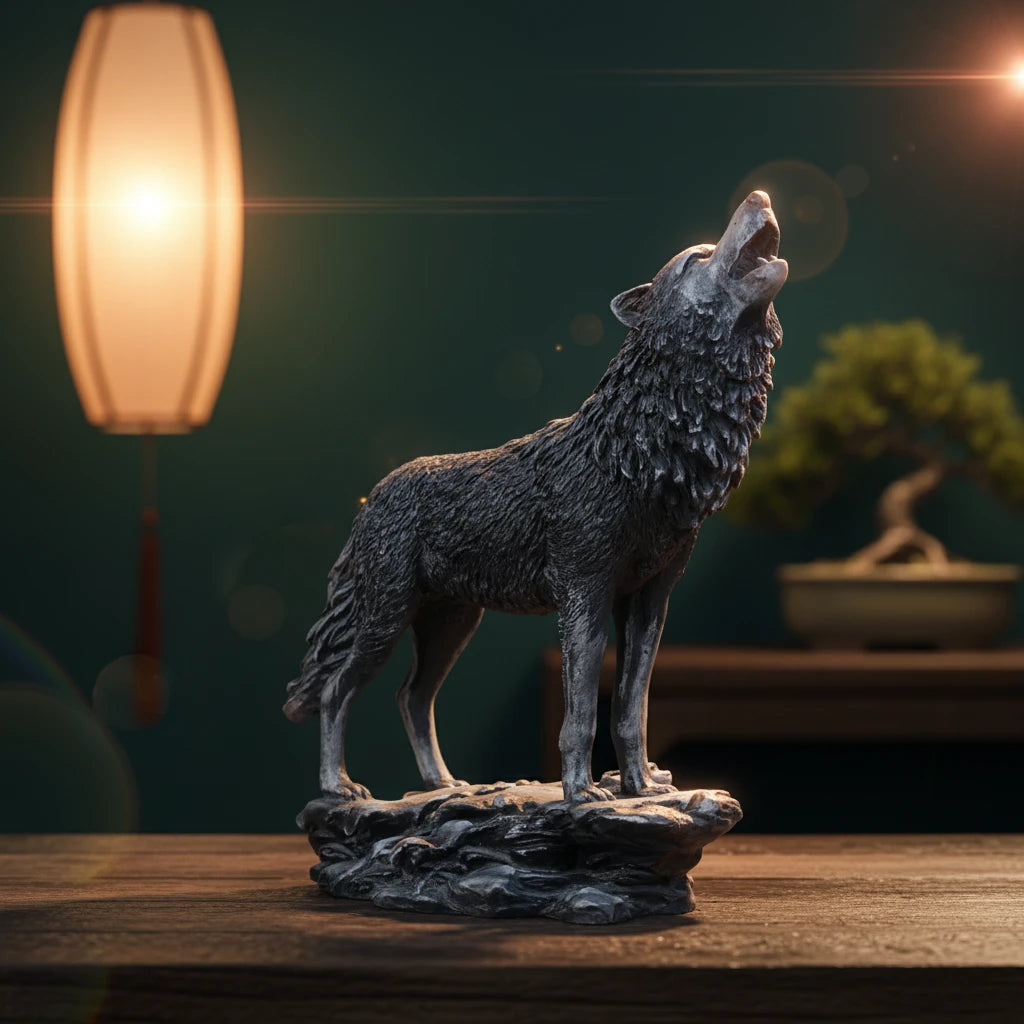 Royal Howling Wolf - Midnight Silver Collection
