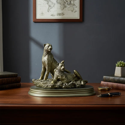 Royal Cheetah Companions - Golden Collection