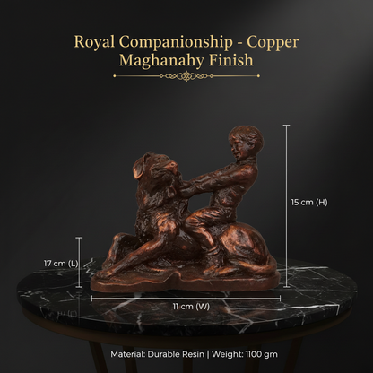 Royal Companionship Pair - Copper Mahogany Collection