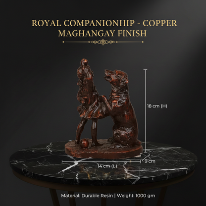 Royal Companionship Pair - Copper Mahogany Collection